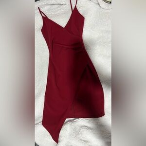 Elegant Red Women's Dress
